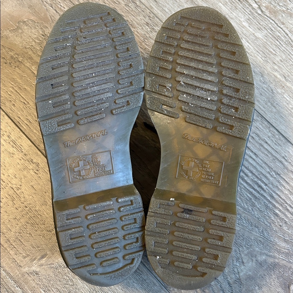 Dr Martens 1461 Black Patent Leather Lace-up Oxfords Women’s 8 Men’s/Boy’s 6 - Picture 6 of 8